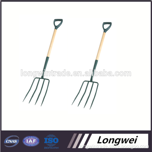 High quality steel farming pitch Forks with wooden handle
